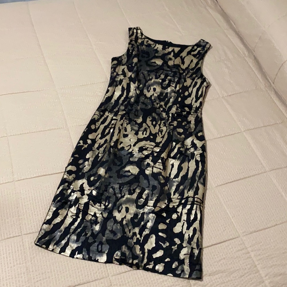 Black and cream dress. Size 4. Only worn once